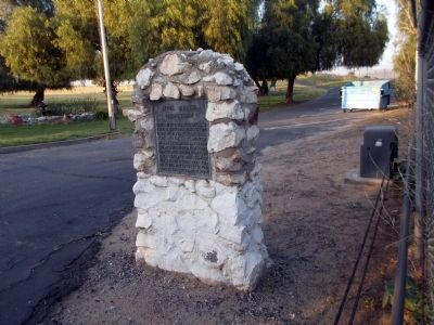 Agua Mansa Marker. Click for full size. Agua Mansa Marker image. Click for full size.