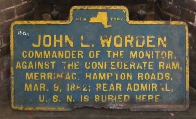 John L. Worden Marker image. Click for full size.