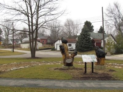 Pickett's Run Marker. Click for full size. Pickett's Run Marker image. Click for full size.