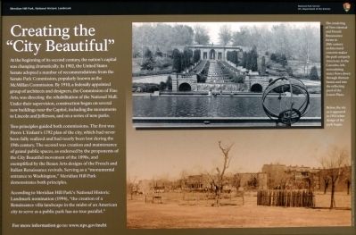 Creating the "City Beautiful" Marker. Click for full size. Creating the "City Beautiful" Marker image. Click for full size.