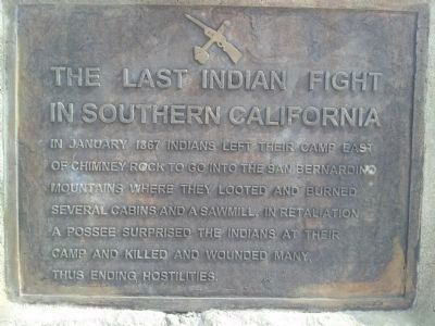 Last Indian Fight Marker. Click for full size. Last Indian Fight Marker image. Click for full size.