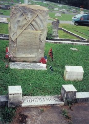 James Longstreet Marker. Click for full size. James Longstreet Marker image. Click for full size.