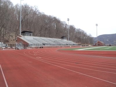 Track at Shea Stadium. Click for full size. Track at Shea Stadium image. Click for full size.