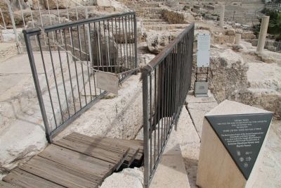 Ritual Baths and Water Conduits Marker. Click for full size. Ritual Baths and Water Conduits Marker image. Click for full size.