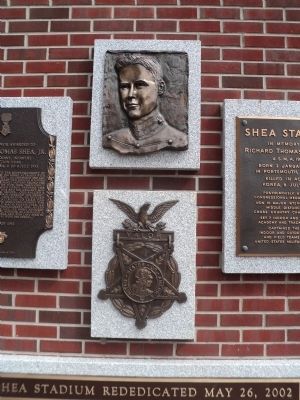 1st Lt. Shea and the CMOH image. Click for full size.