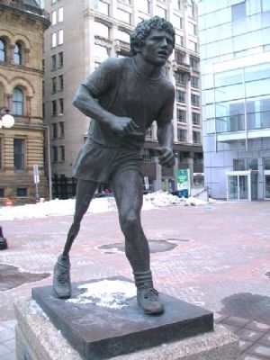 Terry Fox Statue. Click for full size. Terry Fox Statue image. Click for full size.