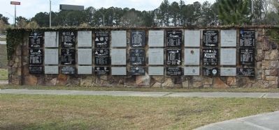 The Fighting Scouts Of The 8th Air Force Marker seen at lower left. Click for full size. The Fighting Scouts Of The 8th Air Force Marker seen at lower left image. Click for full size.