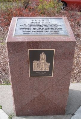 Salem Marker. Click for full size. Salem Marker image. Click for full size.