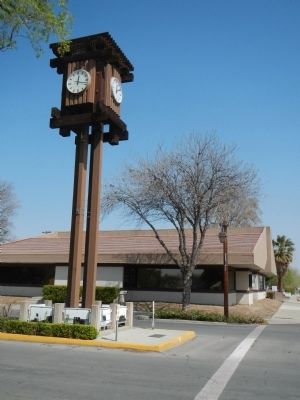 The Location of the Coalinga Centennial Time Capsule image. Click for full size.