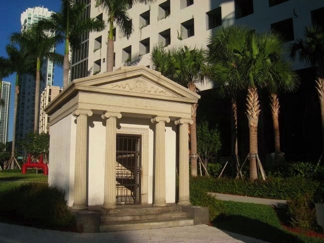 Brickell Mausoleum at Brickell Park image. Click for full size.