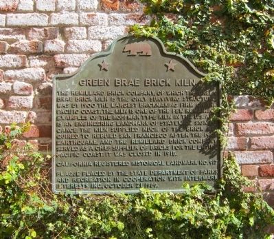 Green Brae Brick Kiln Marker image. Click for full size.