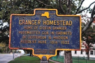 Granger Homestead Marker image. Click for full size.