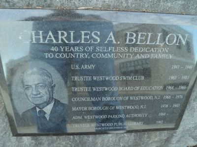 Charles A. Bellon Marker image. Click for full size.