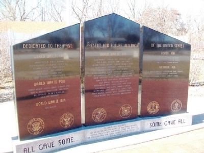 Veterans Memorial. Click for full size. Veterans Memorial image. Click for full size.