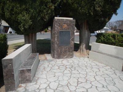 Coalinga Veterans Memorial Marker. Click for full size. Coalinga Veterans Memorial Marker image. Click for full size.