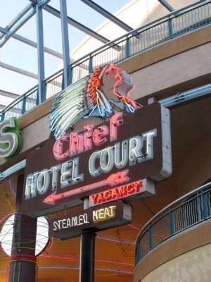 The Chief Hotel Neon Sign. Click for full size. The Chief Hotel Neon Sign image. Click for full size.