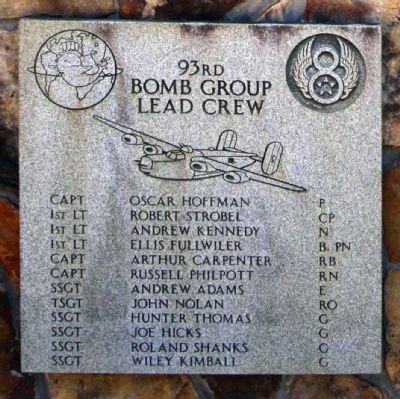 93rd Bombardment Group Lead Crew image. Click for full size.