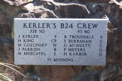93rd Bombardment Group 328 Sq. Click for full size. 93rd Bombardment Group 328 Sq image. Click for full size.