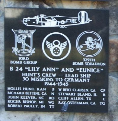 93rd Bombardment Group 329th Bomb Squadron image. Click for full size.