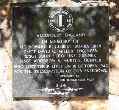 93rd Bombardment Group In Memory Of... image. Click for full size.
