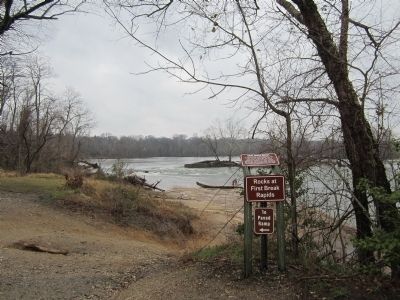 First Break Rapids Marker. Click for full size. First Break Rapids Marker image. Click for full size.