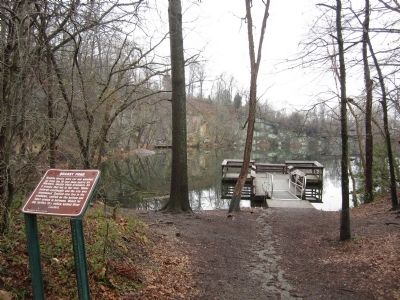 Quarry Pond Marker. Click for full size. Quarry Pond Marker image. Click for full size.