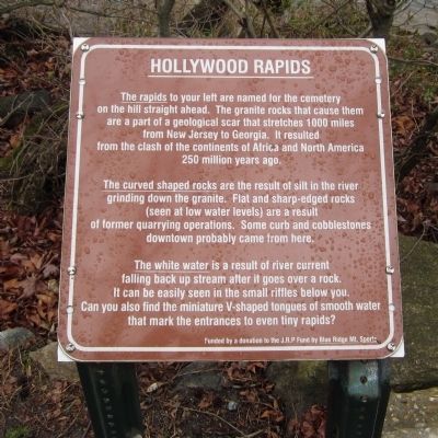 Hollywood Rapids Marker image. Click for full size.