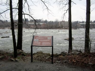 Native American Fishing Marker image. Click for full size.