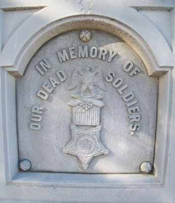 Civil War Memorial. Click for full size. Civil War Memorial image. Click for full size.