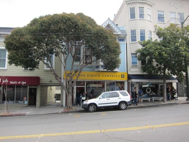 575 Castro Street - home of Harvey Milk and Castro Camera image. Click for full size.