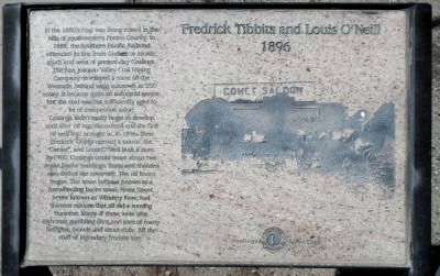 Fredrick Tibbits and Louis ONeill Marker image. Click for full size.