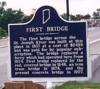 First Bridge Marker image. Click for full size.