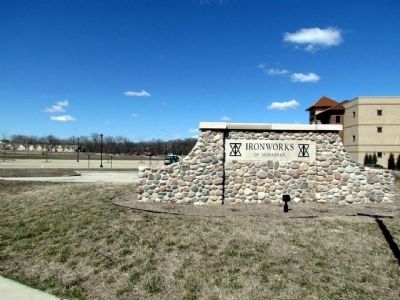 Where western portion of the St. Joseph Iron Works was located. Click for full size. Where western portion of the St. Joseph Iron Works was located image. Click for full size.