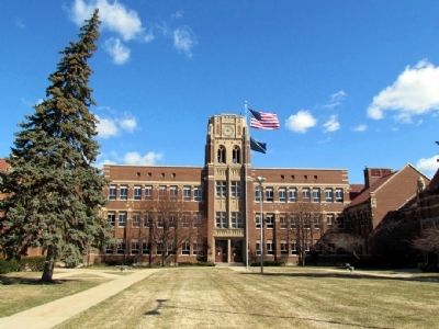 Mishawaka High School. Click for full size. Mishawaka High School image. Click for full size.