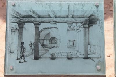 Bathing in Roman Style Marker image. Click for full size.