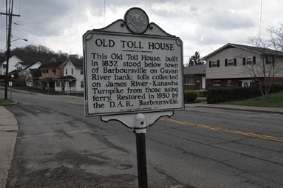 Old Toll House Marker image. Click for full size.