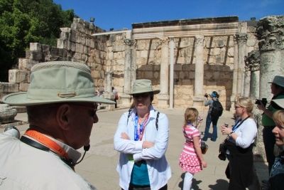 The White Synagogue of Capernaum. Click for full size. The White Synagogue of Capernaum image. Click for full size.