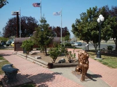 Coalinga’s First School Marker. Click for full size. Coalinga’s First School Marker image. Click for full size.