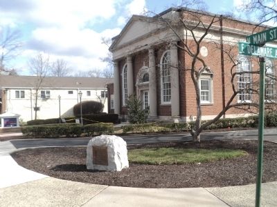 Marker in Pennington. Click for full size. Marker in Pennington image. Click for full size.