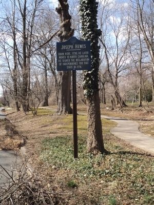 Joseph Hewes Marker. Click for full size. Joseph Hewes Marker image. Click for full size.