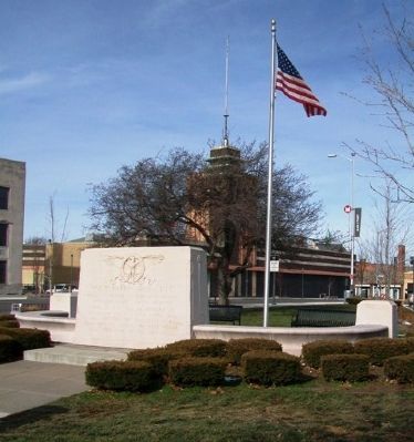 Major Murray Davis D.S.C. Memorial. Click for full size. Major Murray Davis D.S.C. Memorial image. Click for full size.