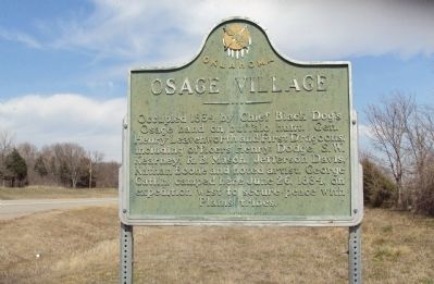 Osage Village Marker image. Click for full size.