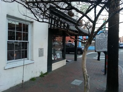 The Oldest Commercial Building in Richmond Marker. Click for full size. The Oldest Commercial Building in Richmond Marker image. Click for full size.