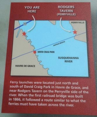 Map of ferry crossing. Click for full size. Map of ferry crossing image. Click for full size.