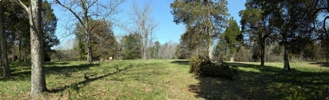 Panorama of the "Enchanted Castle"/Fort Germanna site image. Click for full size.