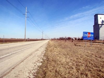 Approximate Location of State Line Survey Marker (Missing) image. Click for full size.