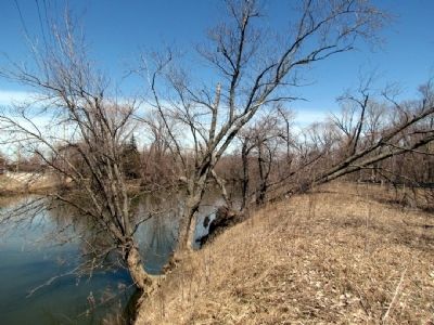 Kankakee River east of US Route 231 image. Click for full size.