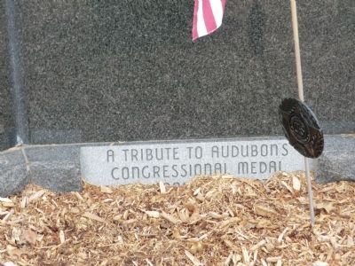 A Tribute to Audubon's Congressional Medal of Honor Recipients Marker. Click for full size. A Tribute to Audubon's Congressional Medal of Honor Recipients Marker image. Click for full size.