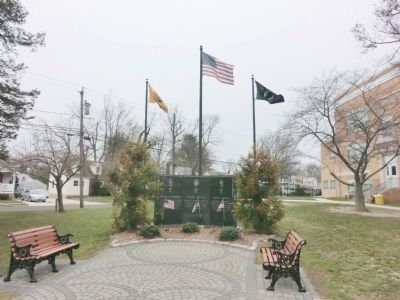 A Tribute to Audubon's Congressional Medal of Honor Recipients Marker. Click for full size. A Tribute to Audubon's Congressional Medal of Honor Recipients Marker image. Click for full size.