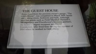 The Guest House Marker. Click for full size. The Guest House Marker image. Click for full size.
